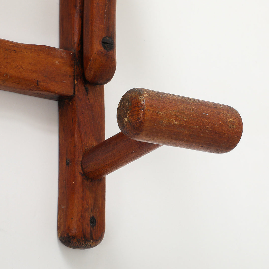 Antique French Peg Rack