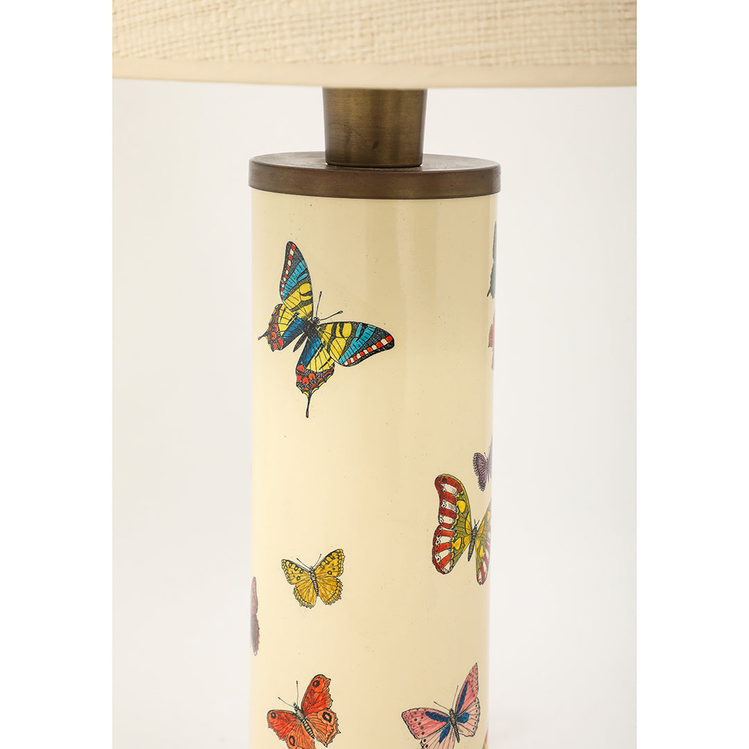 Vintage Piero Fornasetti Farfalle Table Lamp