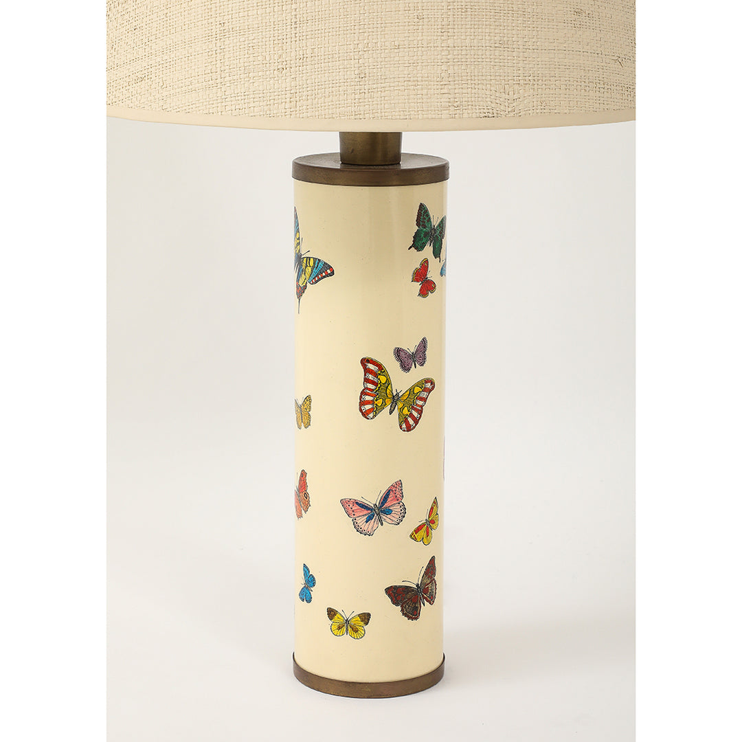 Vintage Piero Fornasetti Farfalle Table Lamp