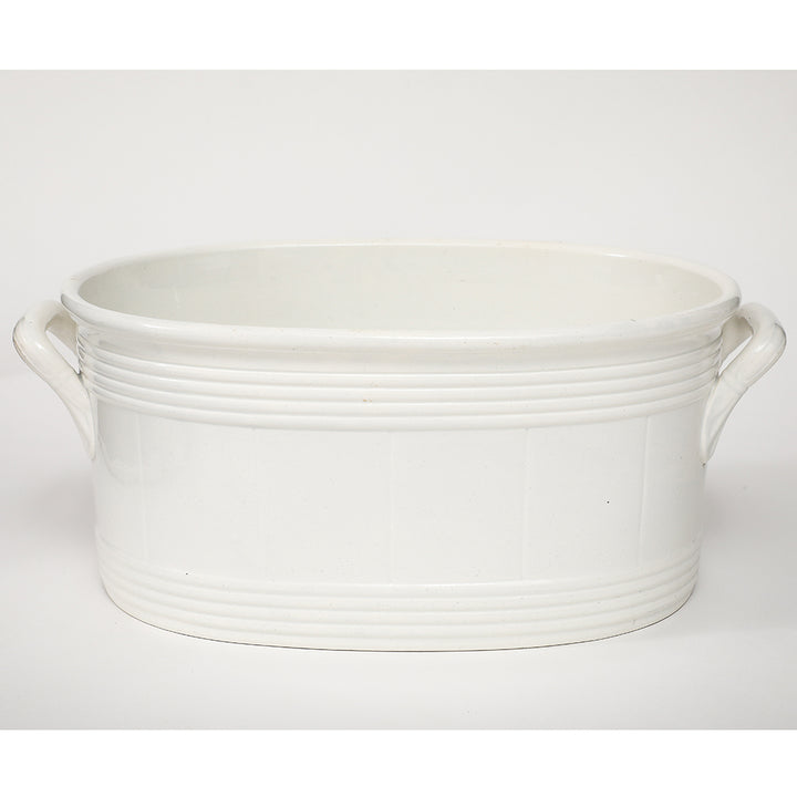 Antique Ironstone Footbath