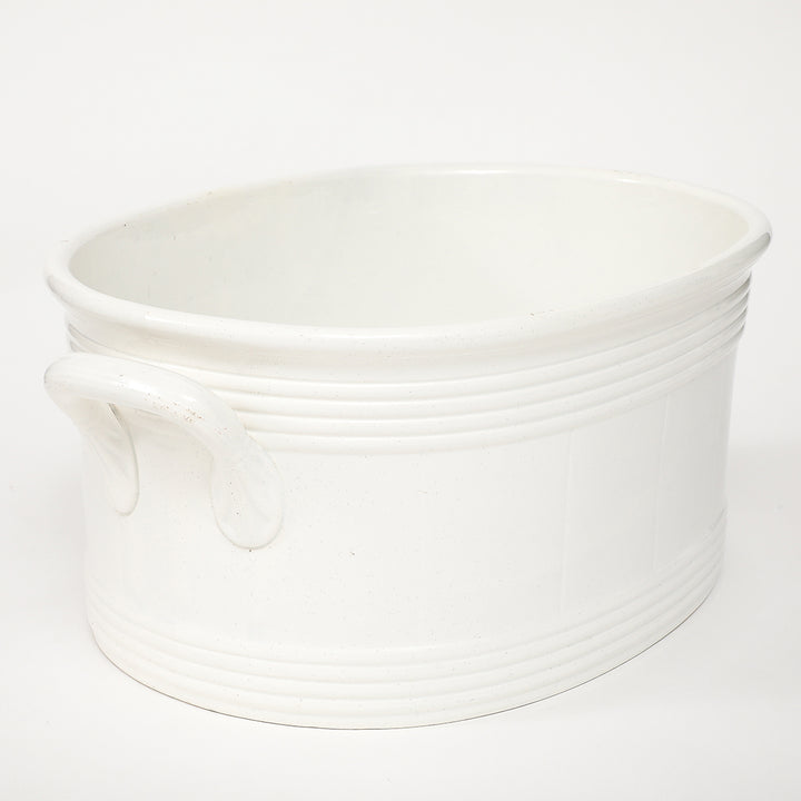 Antique Ironstone Footbath