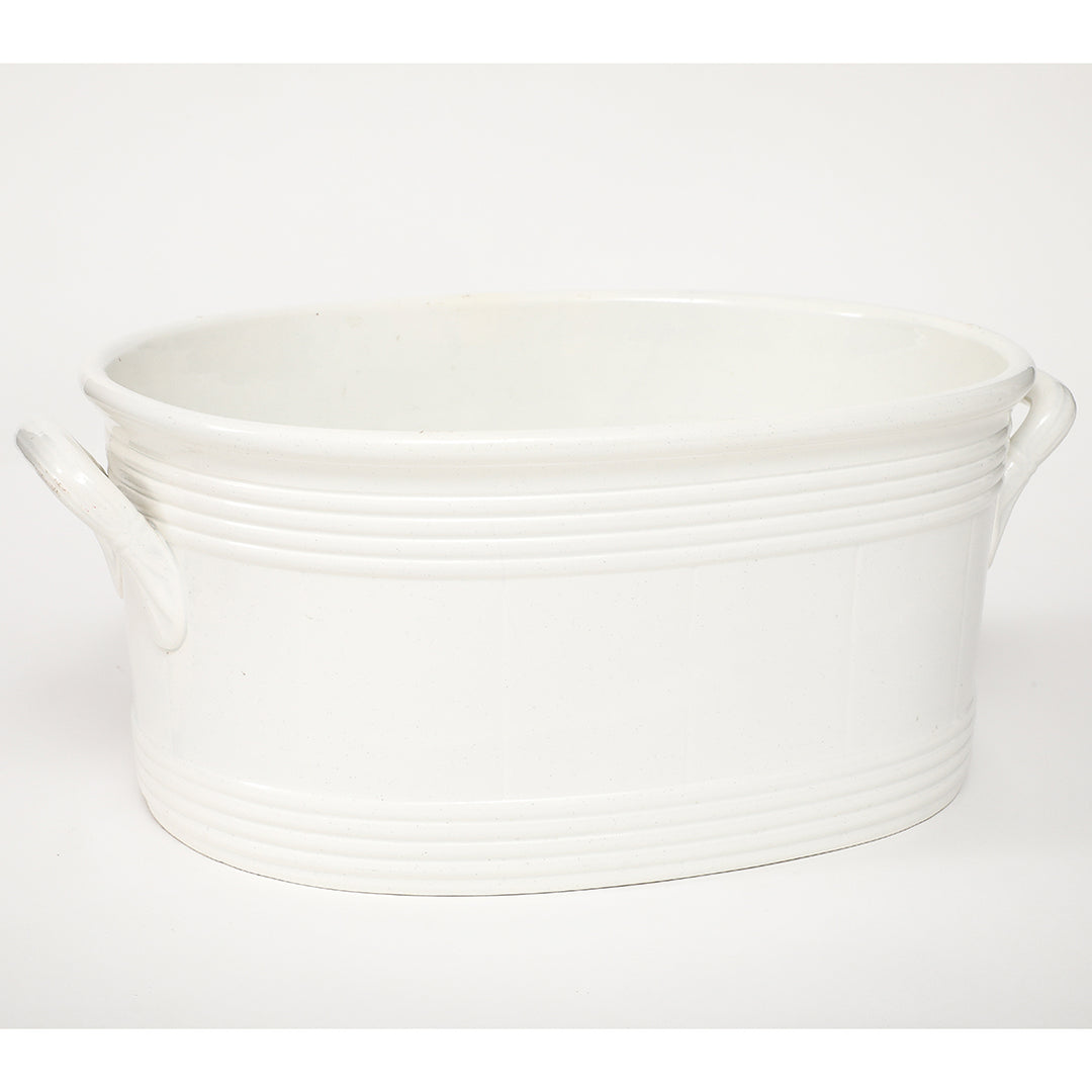 Antique Ironstone Footbath