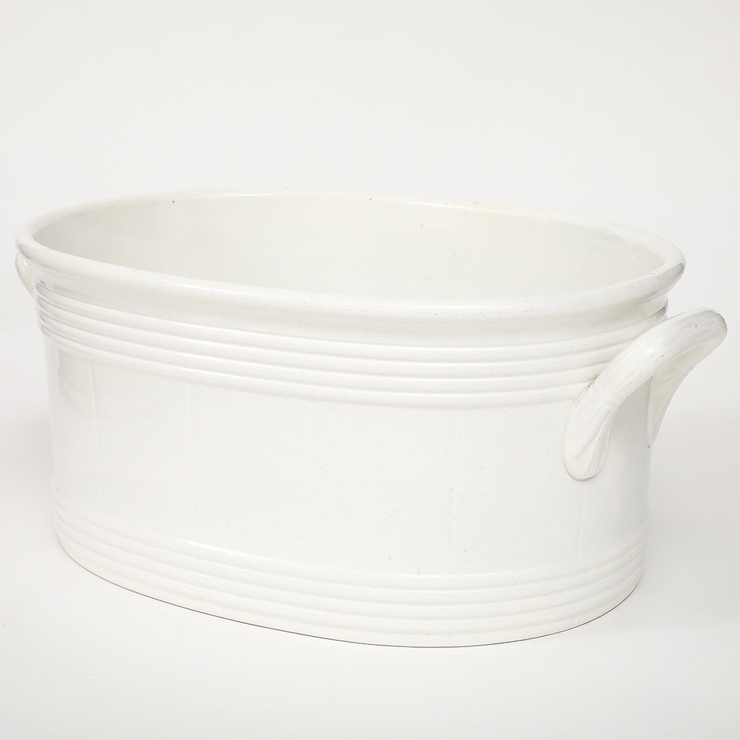 Antique Ironstone Footbath
