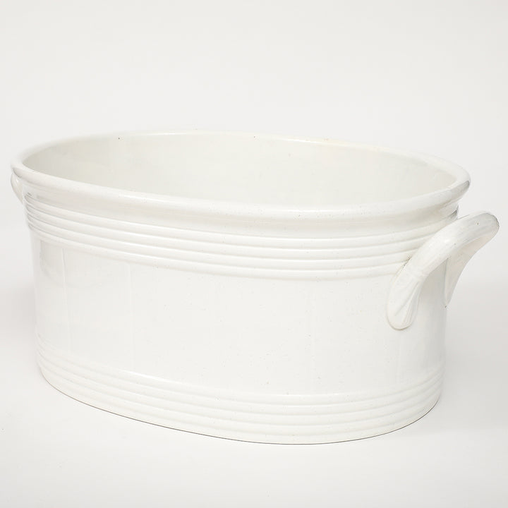 Antique Ironstone Footbath
