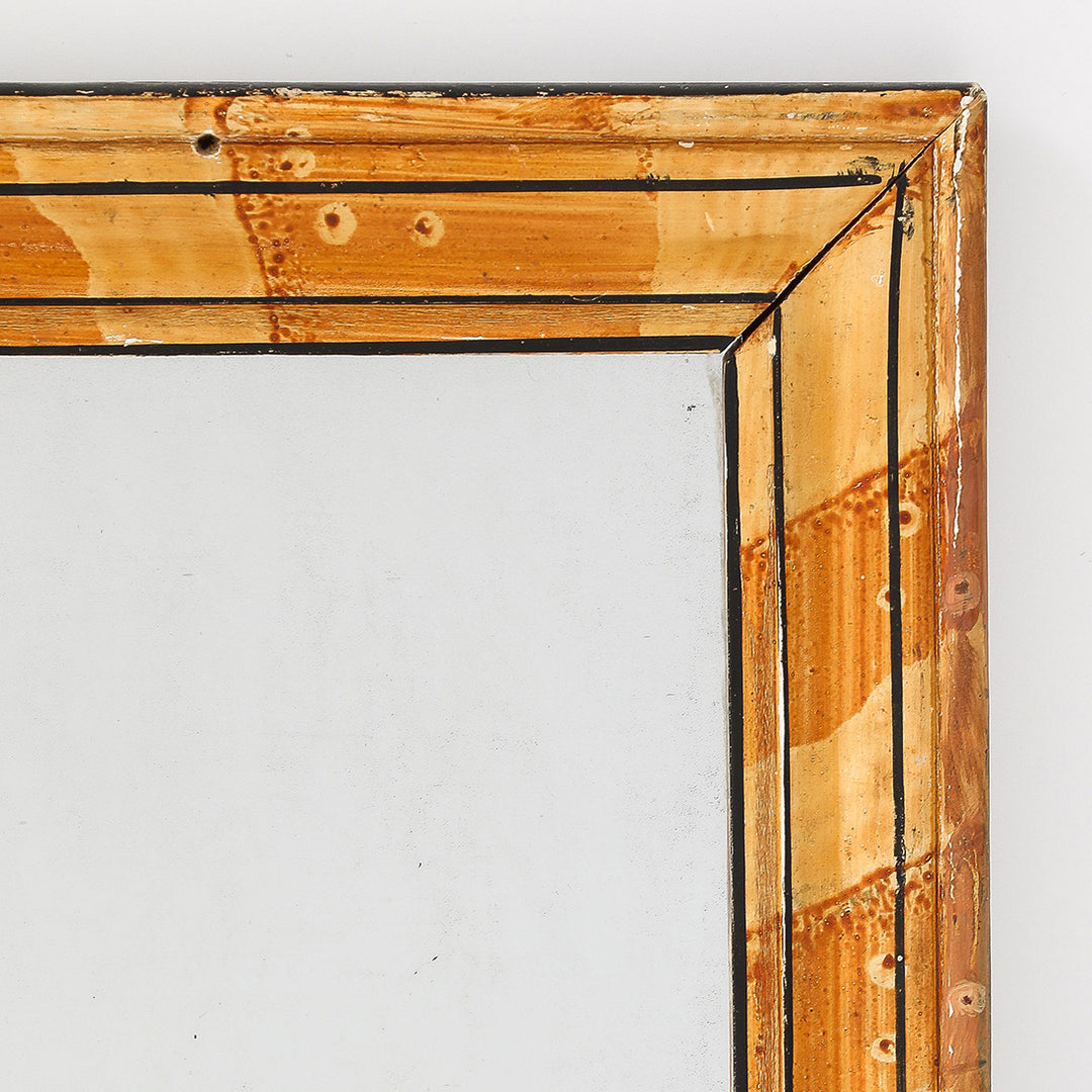 Antique Painted Mirror