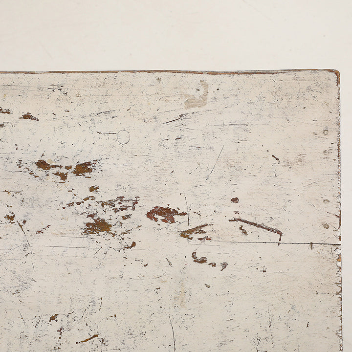 Antique Swedish Coffee Table with Original Paint, 19th Century