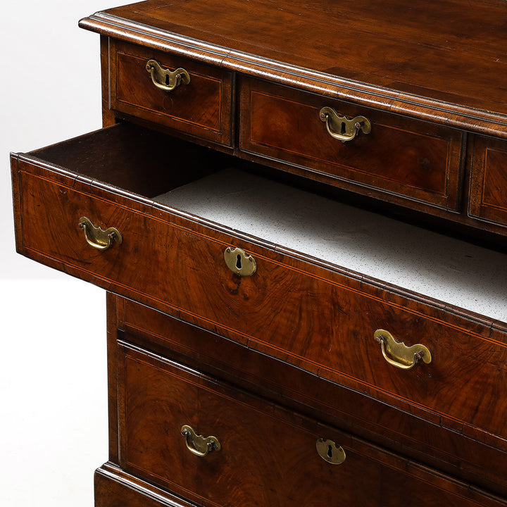 Antique George II Walnut Chest