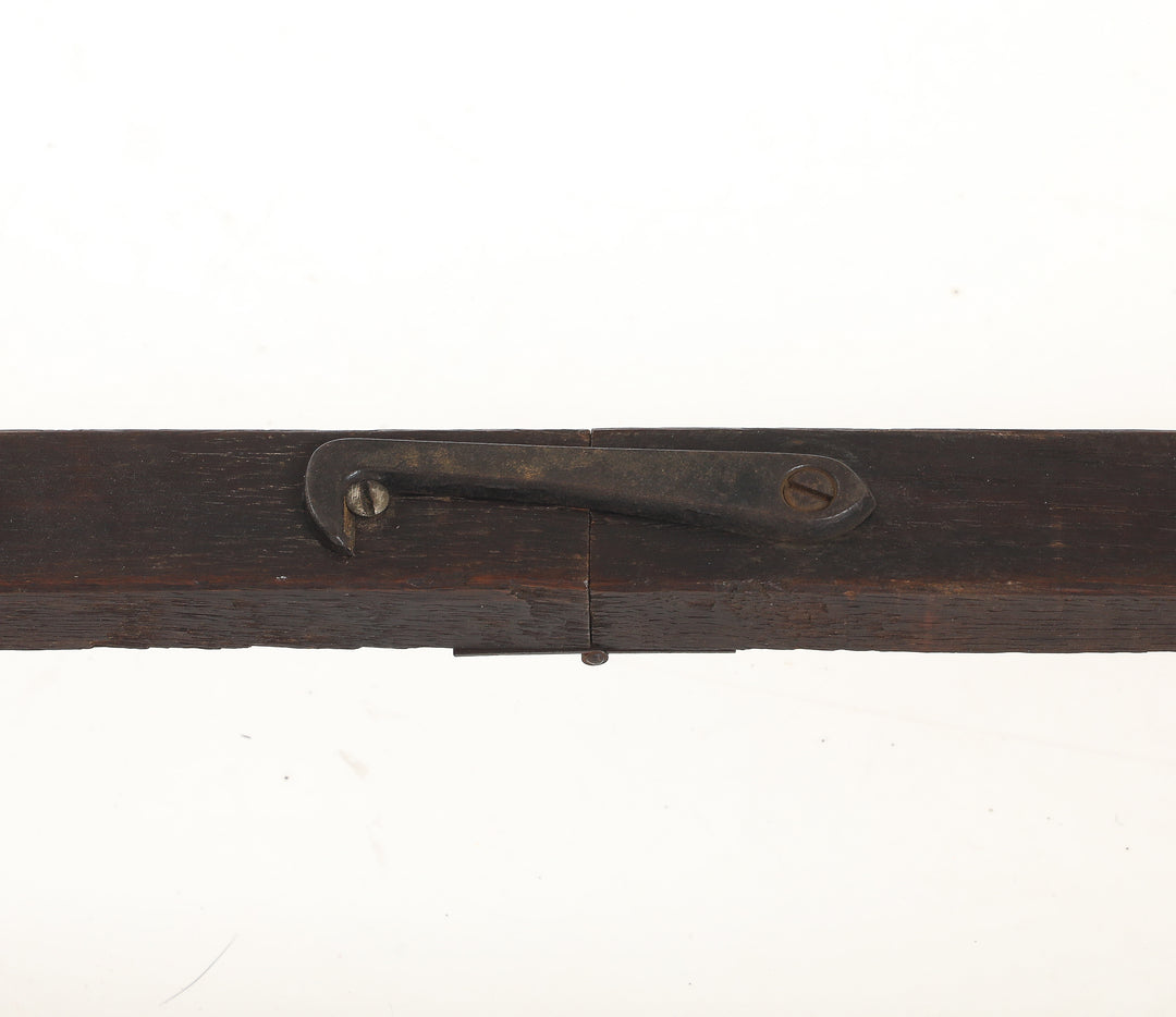 Antique Foldable Trestle Table