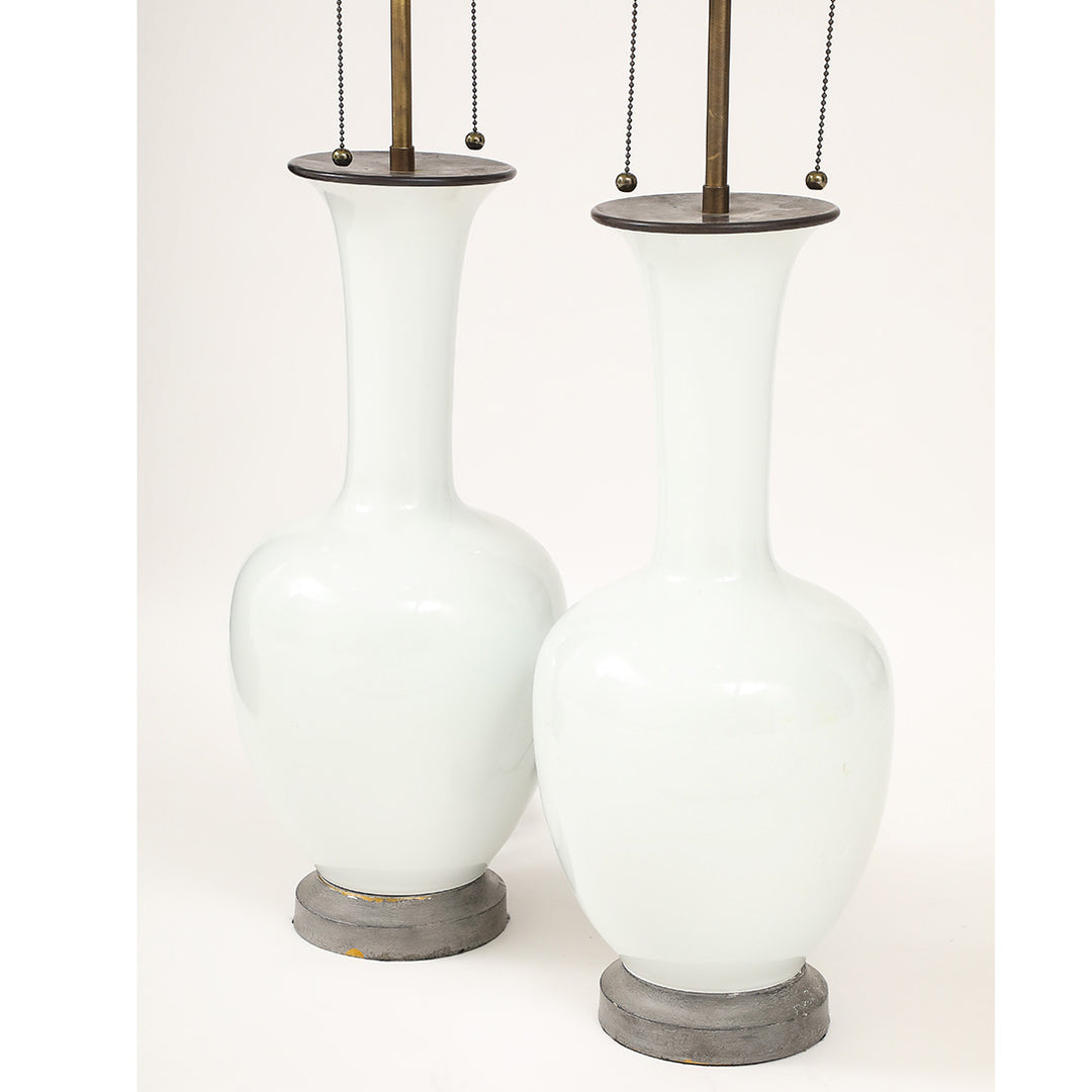Pair of Vintage Ceramic Lamps