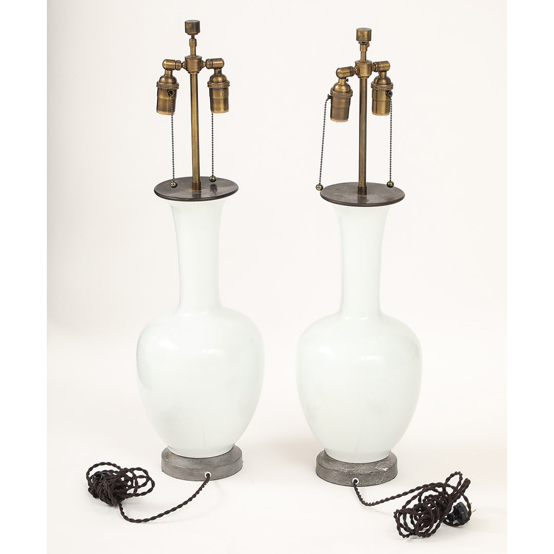 Pair of Vintage Ceramic Lamps