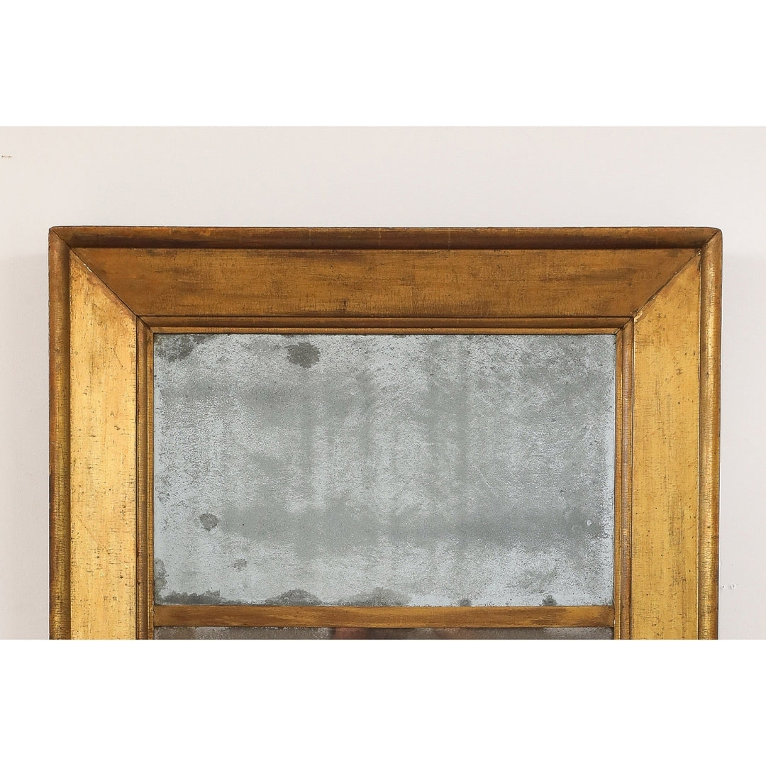 Antique Gilt Mirror with Original Glass, 19th Century