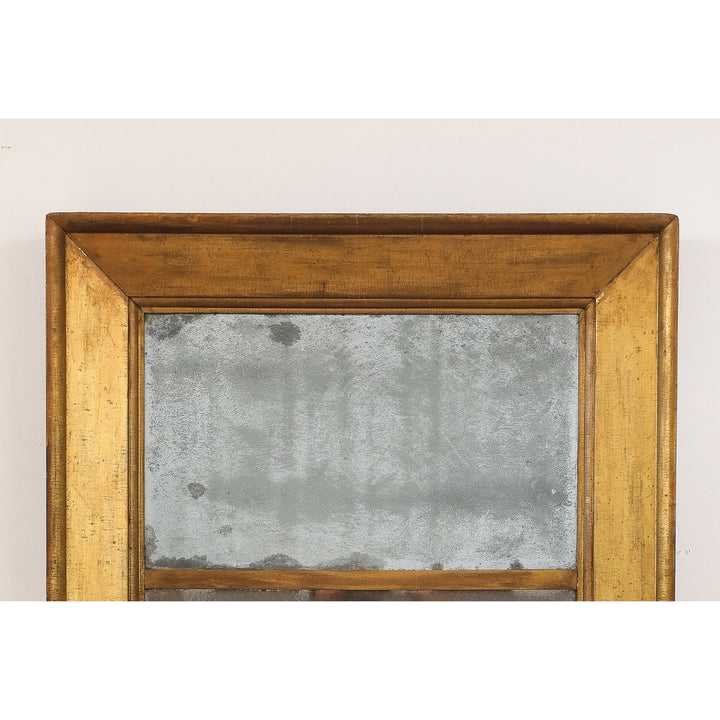 Antique Gilt Mirror with Original Glass, 19th Century
