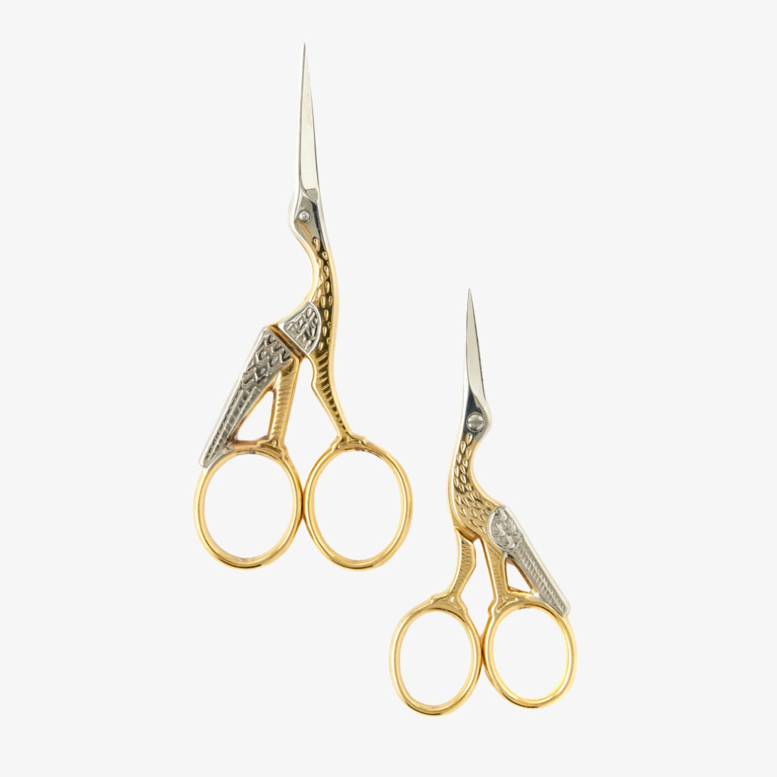 Gold-Plated Crane Scissors – Tori Jones Studio