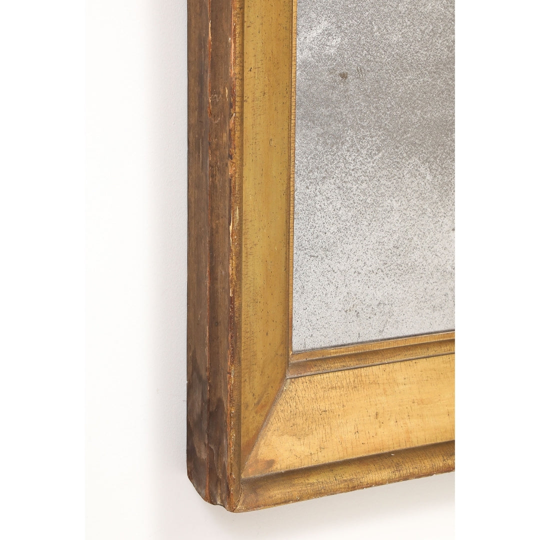 Antique Gilt Mirror with Original Glass, 19th Century