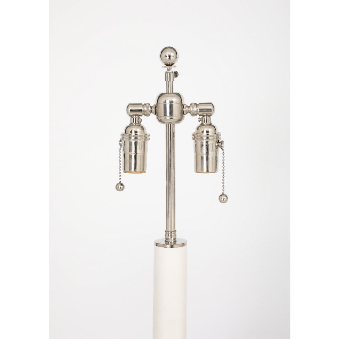 (ON HOLD) Pair of Vintage Plaster Lamps by Sirmos Lighting, After Diego Giacometti