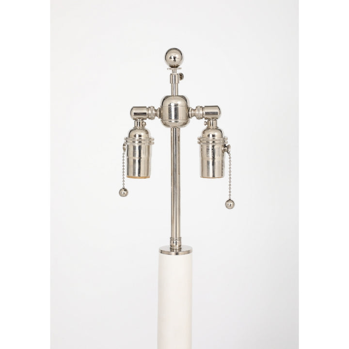 (ON HOLD) Pair of Vintage Plaster Lamps by Sirmos Lighting, After Diego Giacometti