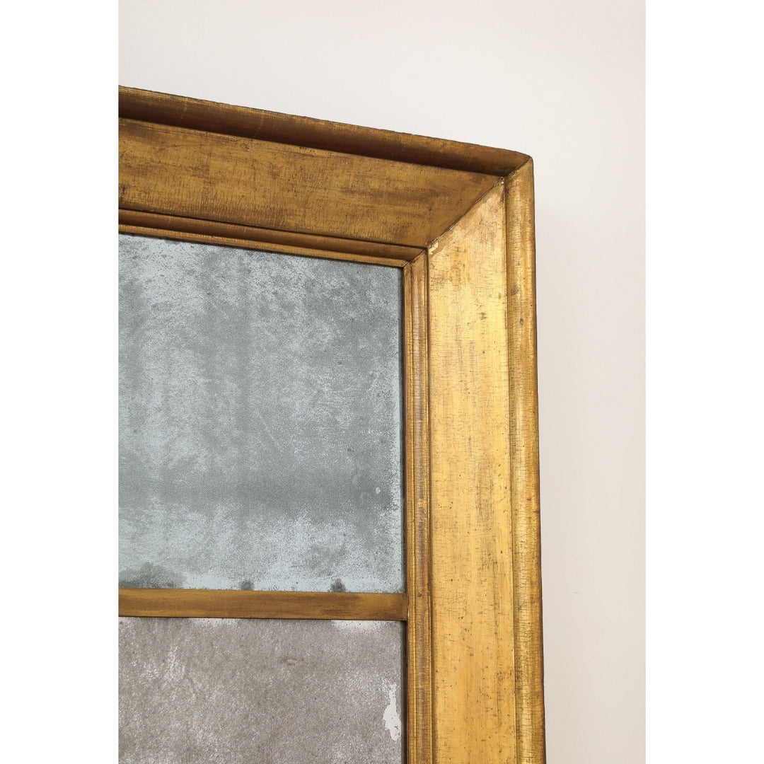 Antique Gilt Mirror with Original Glass, 19th Century