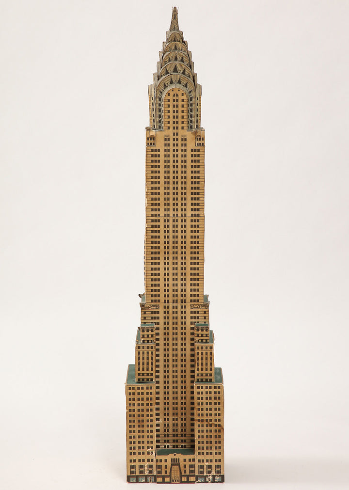 Vintage Chrysler Building Model