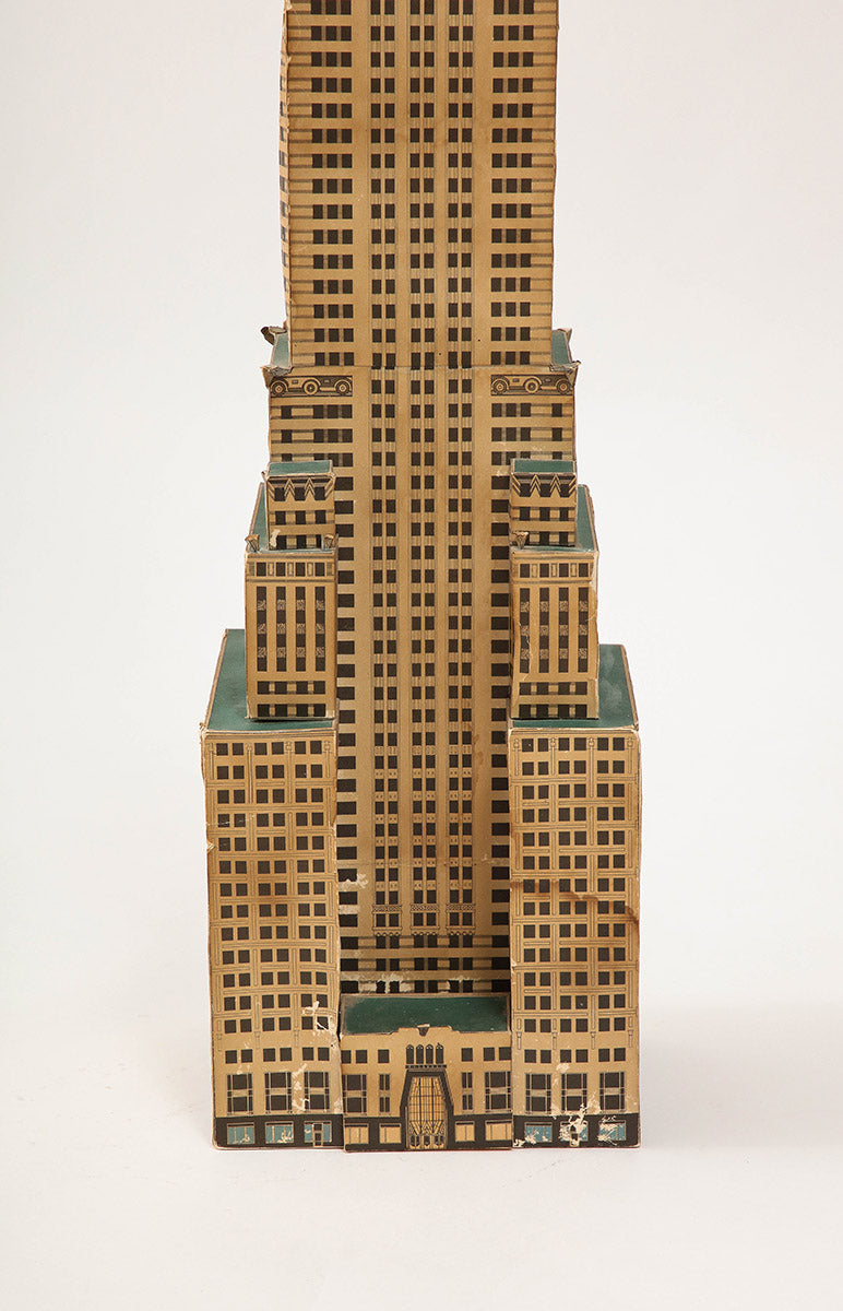 Vintage Chrysler Building Model