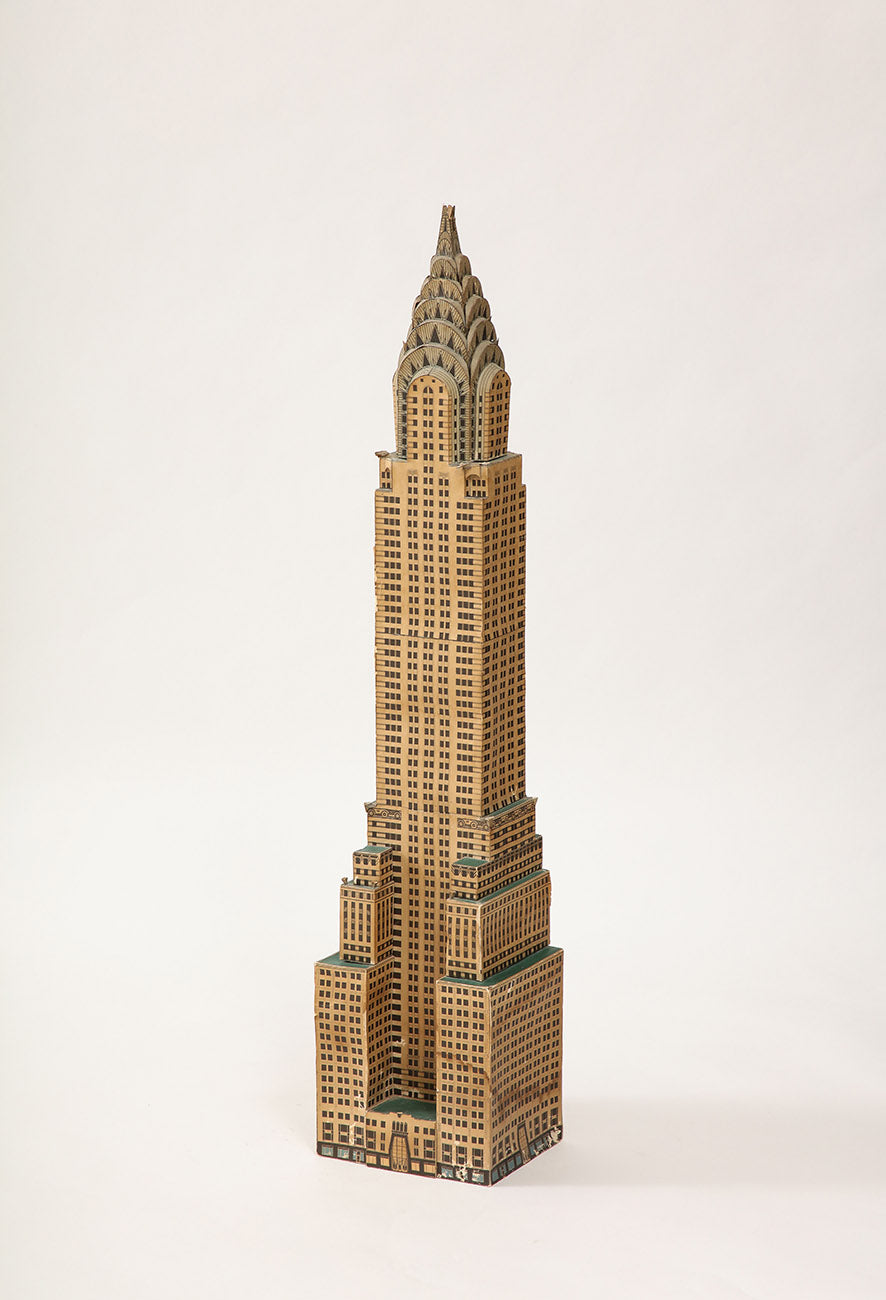 Vintage Chrysler Building Model