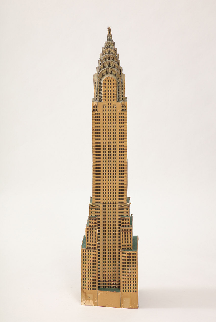 Vintage Chrysler Building Model