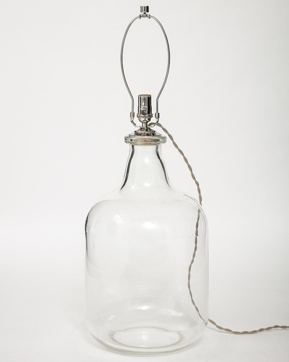 Vintage Pyrex Bottle Lamp