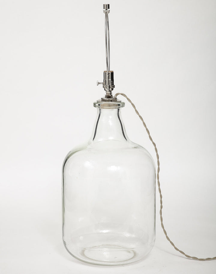Vintage Pyrex Bottle Lamp