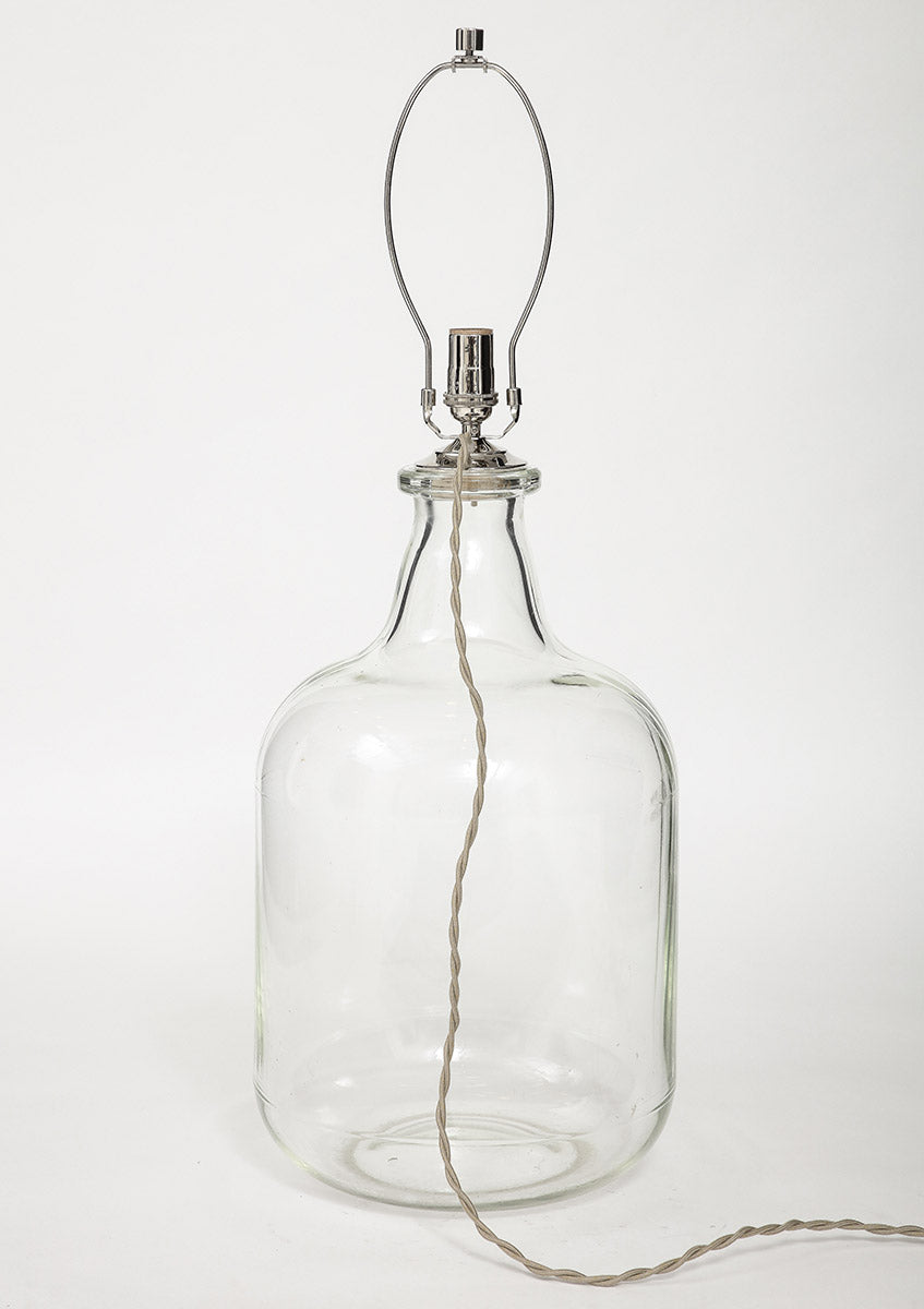 Vintage Pyrex Bottle Lamp