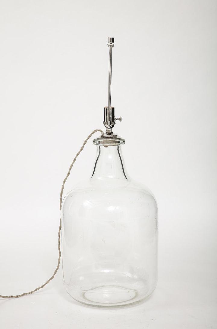 Vintage Pyrex Bottle Lamp