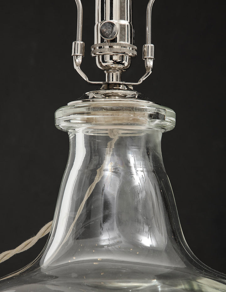 Vintage Pyrex Bottle Lamp
