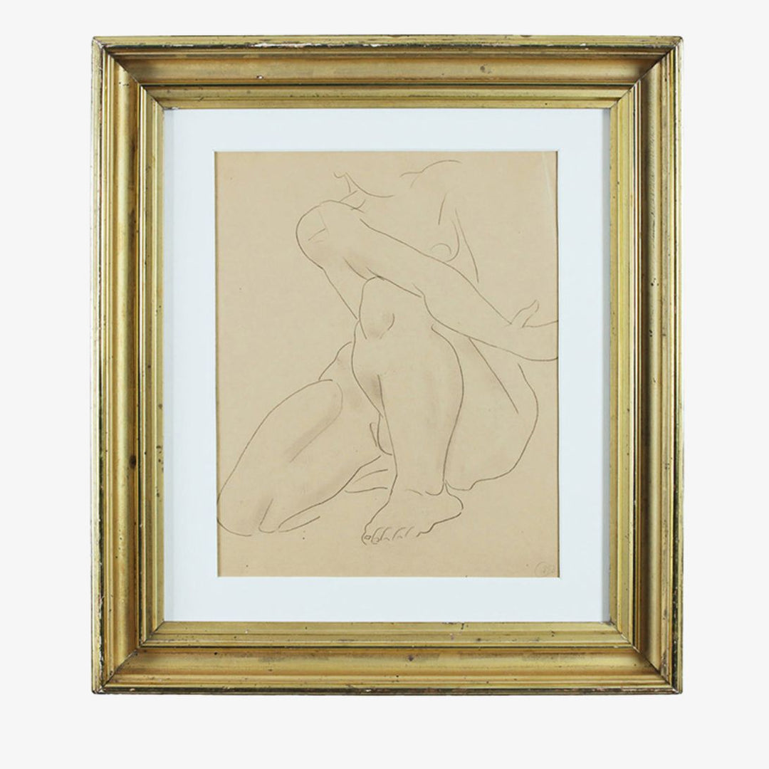 Jan Matulka, Figure Drawing