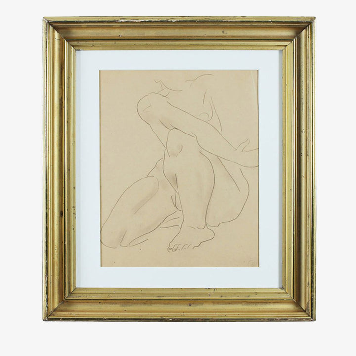 Jan Matulka, Figure Drawing