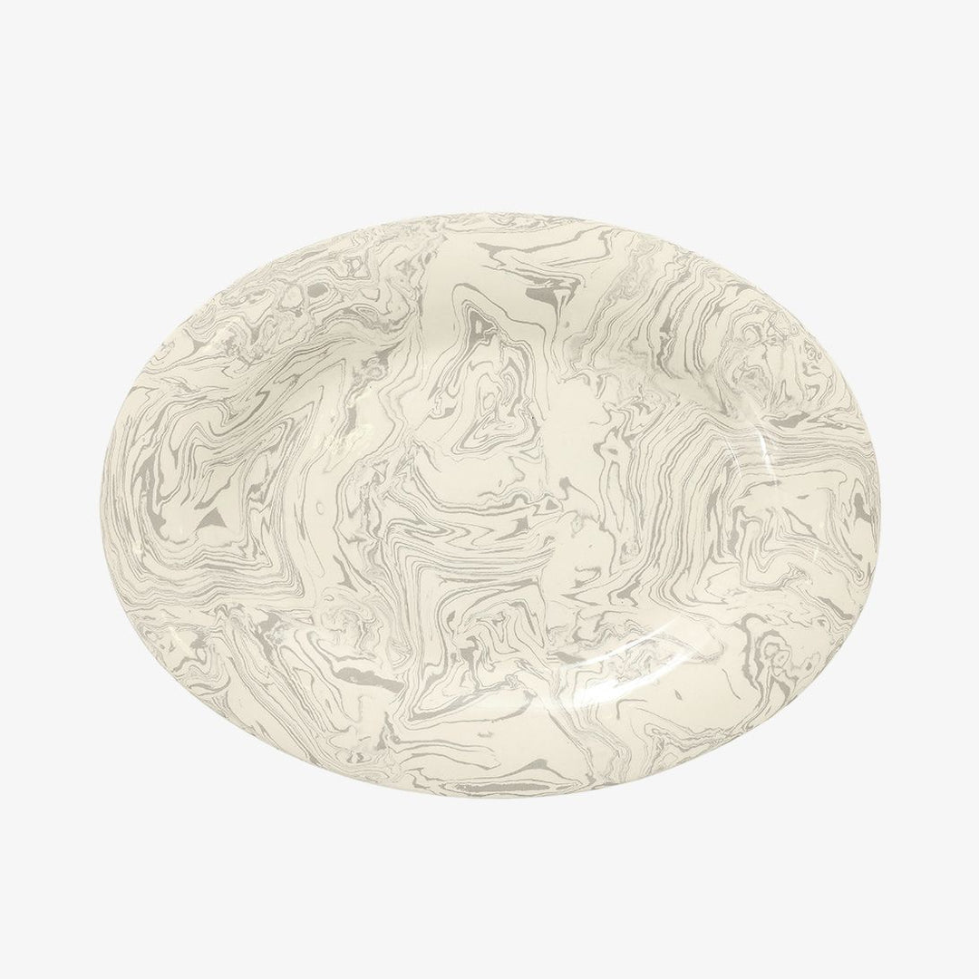 Vintage Marbleized Platter II