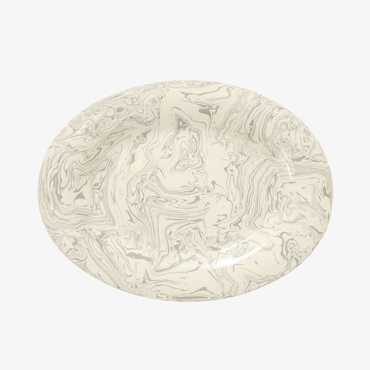 Vintage Marbleized Platter II
