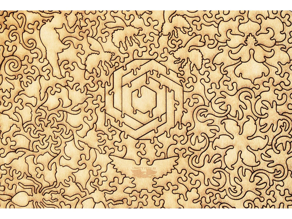 Wooden Beehive Puzzle
