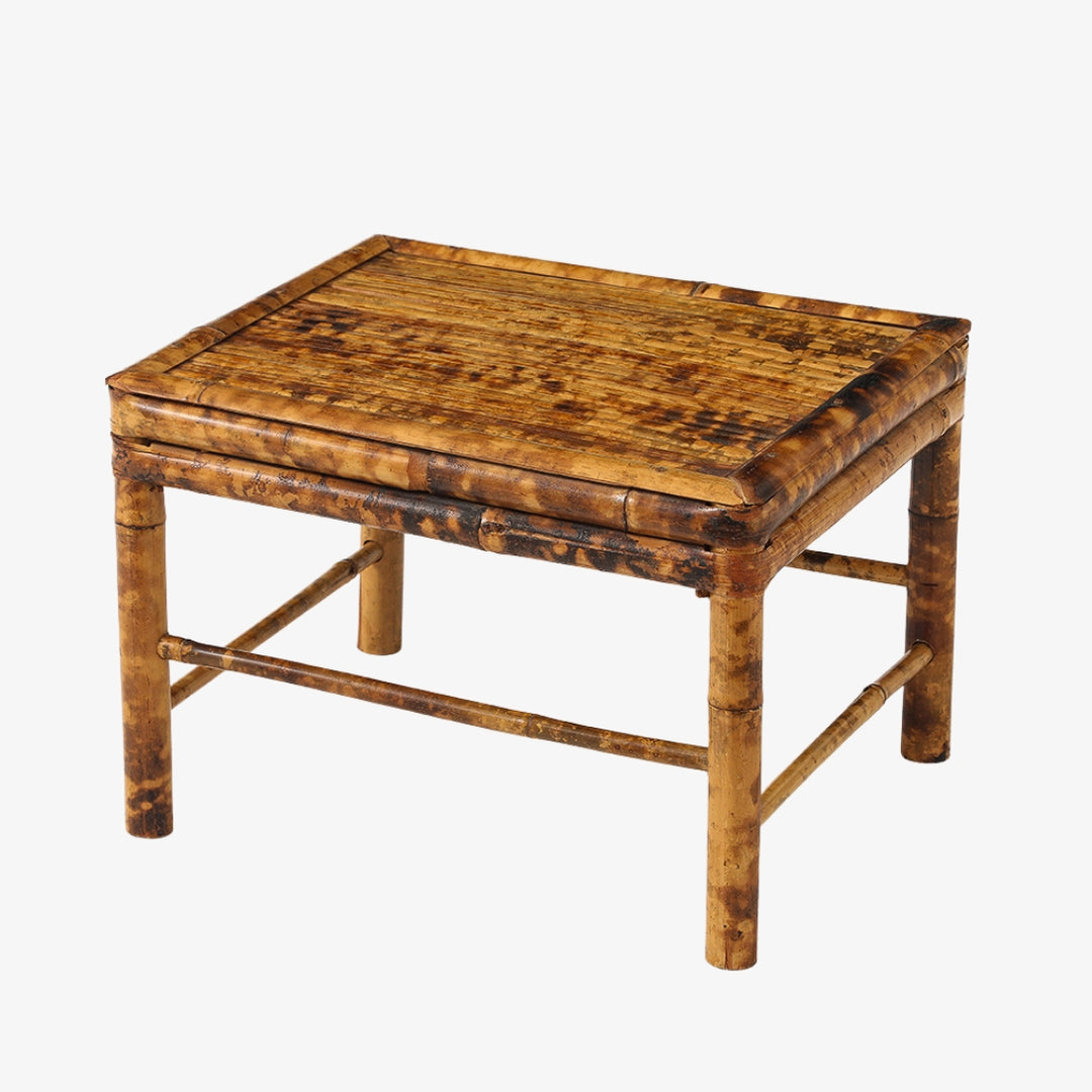 Vintage Tortoise Bamboo Plant Stand