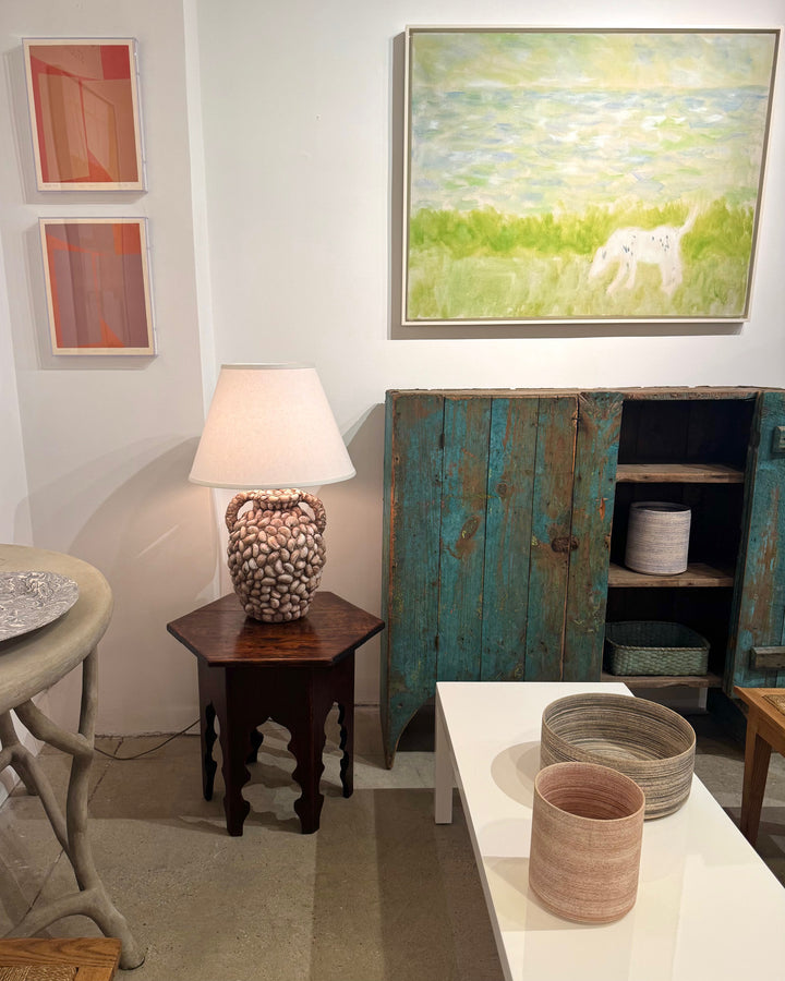 Vintage Lacquered Parsons Coffee Table