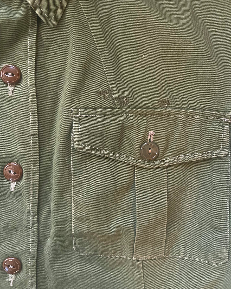 Vintage Military Style Jacket – Tori Jones Studio