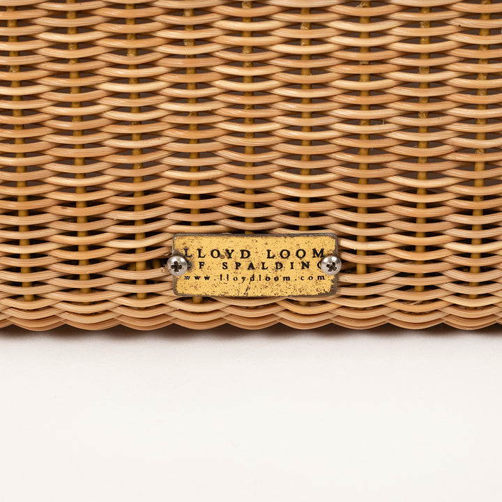 Pair of Vintage Lloyd Loom Wicker Cubes