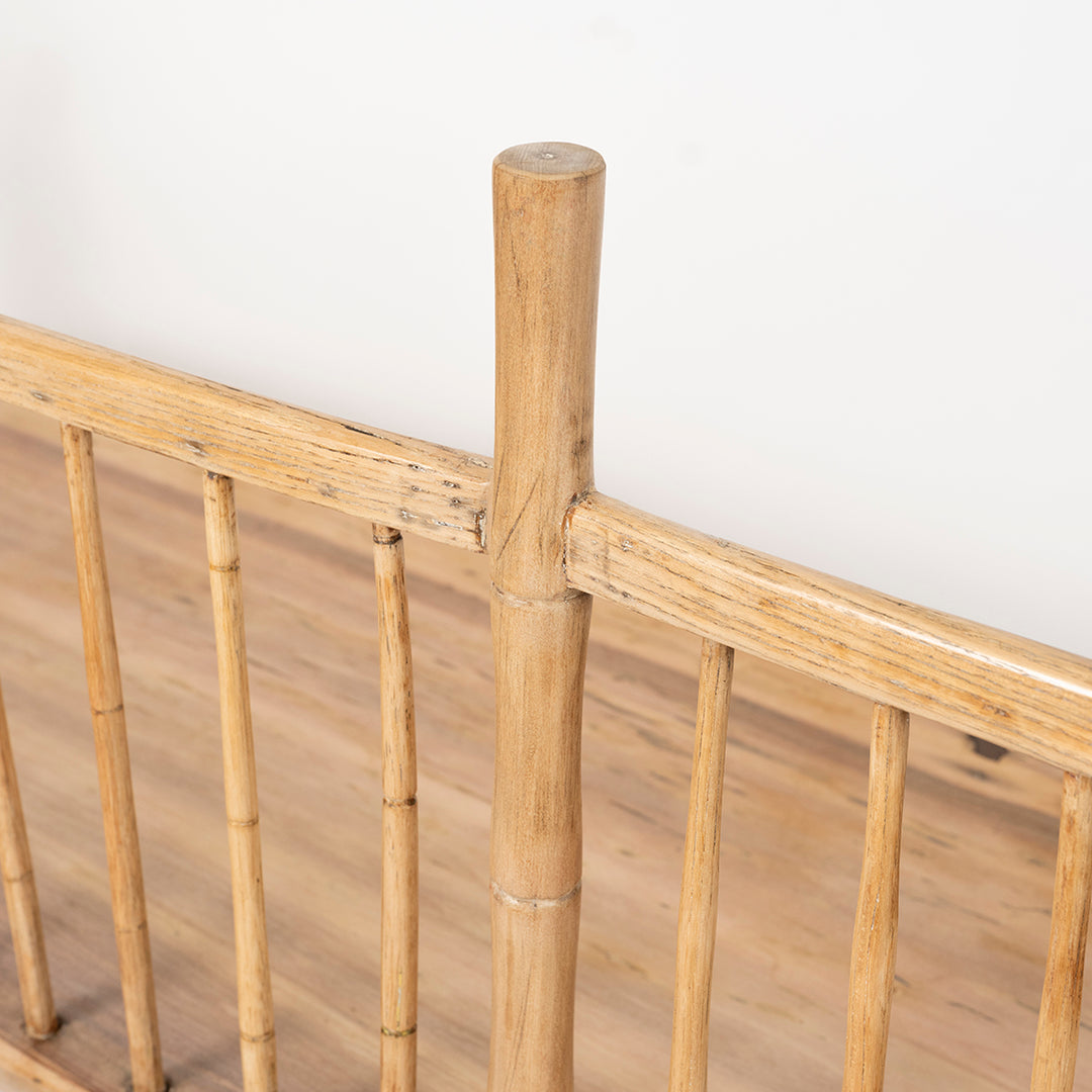 Antique American Spindle Bench