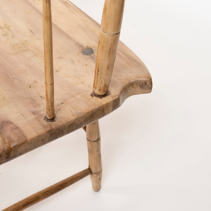 Antique American Spindle Bench