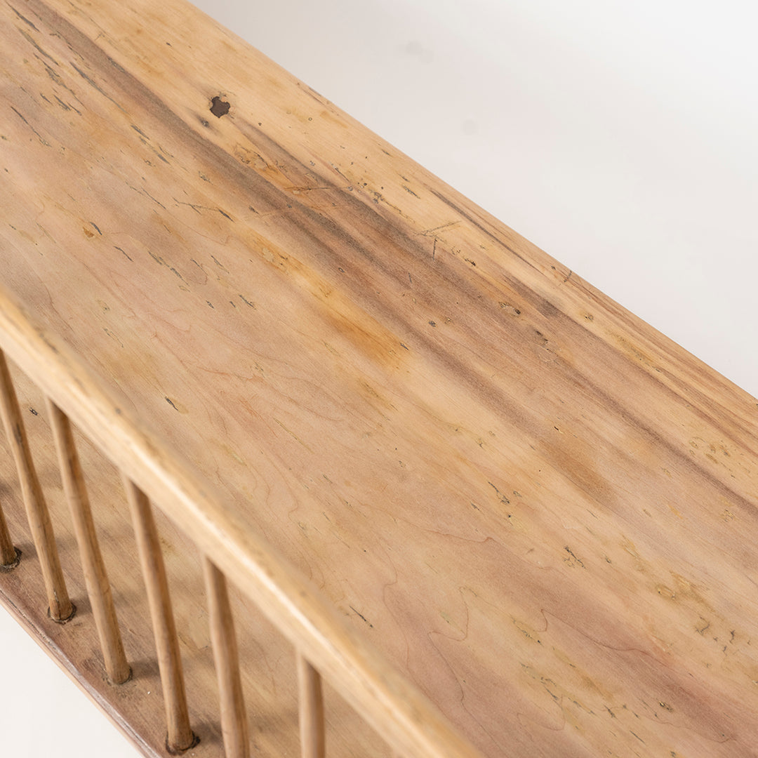 Antique American Spindle Bench