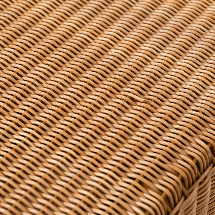 Pair of Vintage Lloyd Loom Wicker Cubes