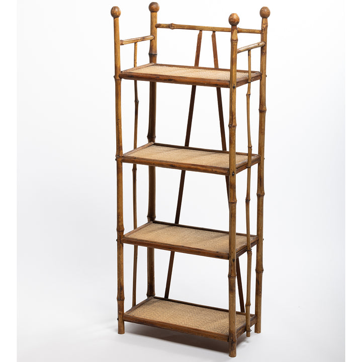 Vintage Bamboo Shelf