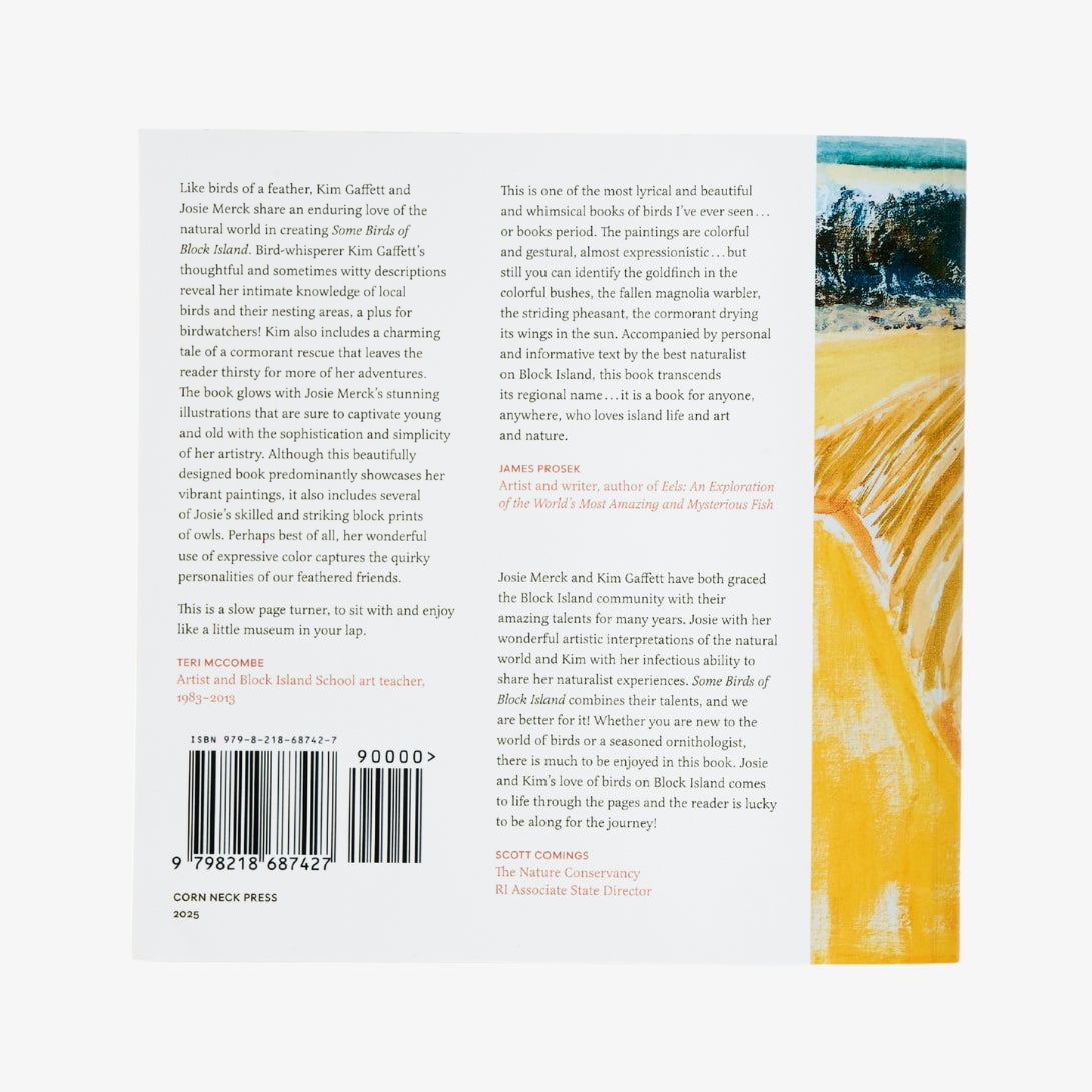 Josie Merck and Kim Gaffett, Some Birds of Block Island – Tori