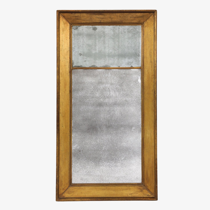 Antique Gilt Mirror with Original Glass, 19th Century