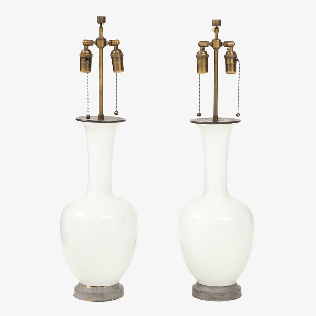 Pair of Vintage Ceramic Lamps
