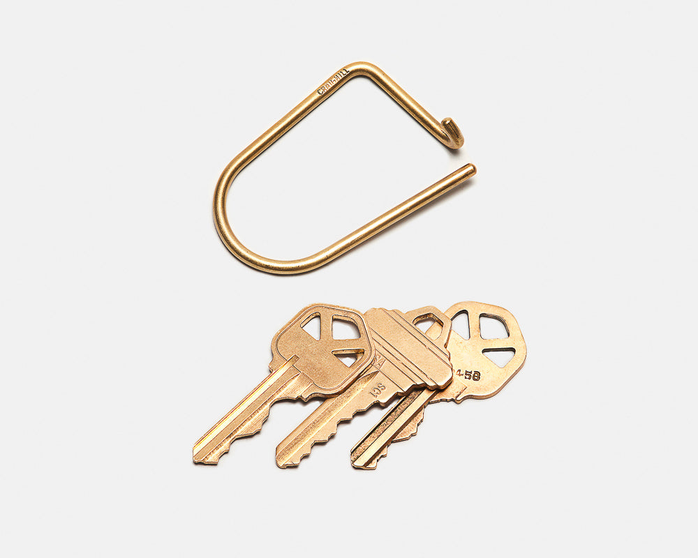 Brass Keyring
