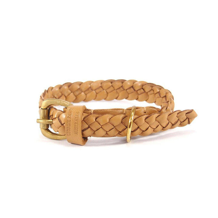 Windsor Pet Collar in Natural