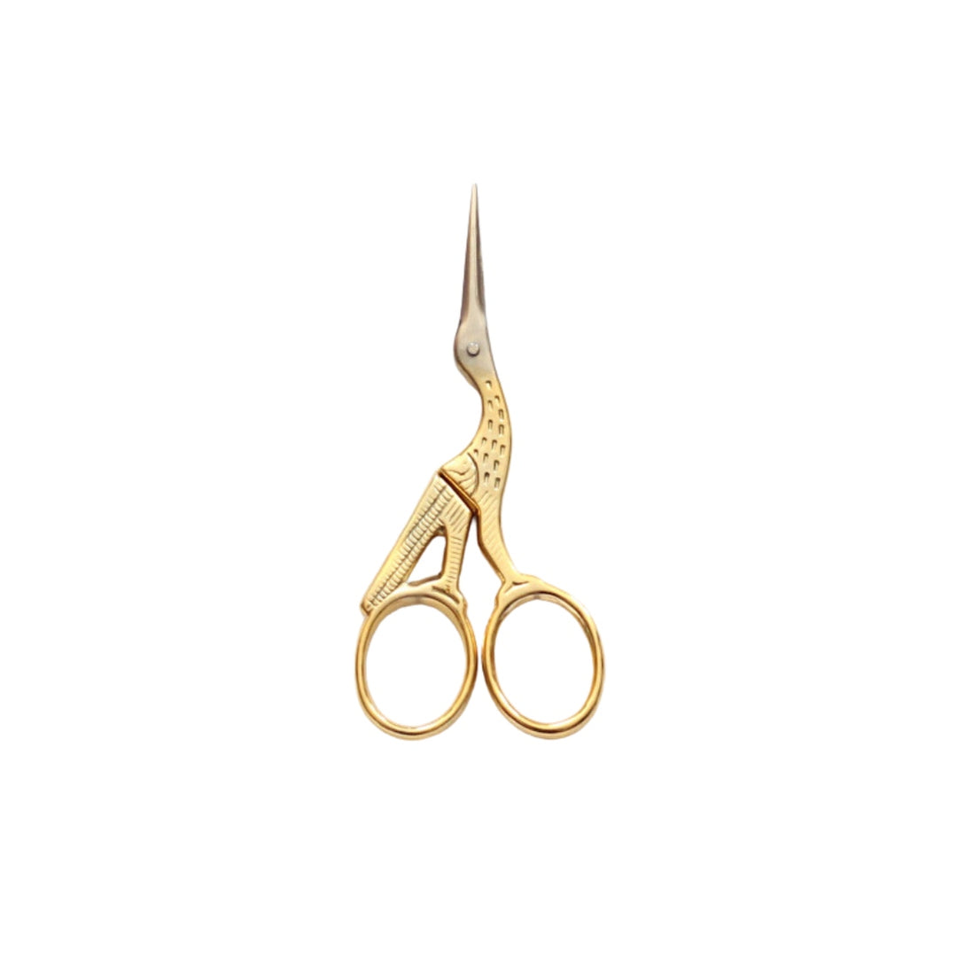 Gold-Plated Crane Scissors
